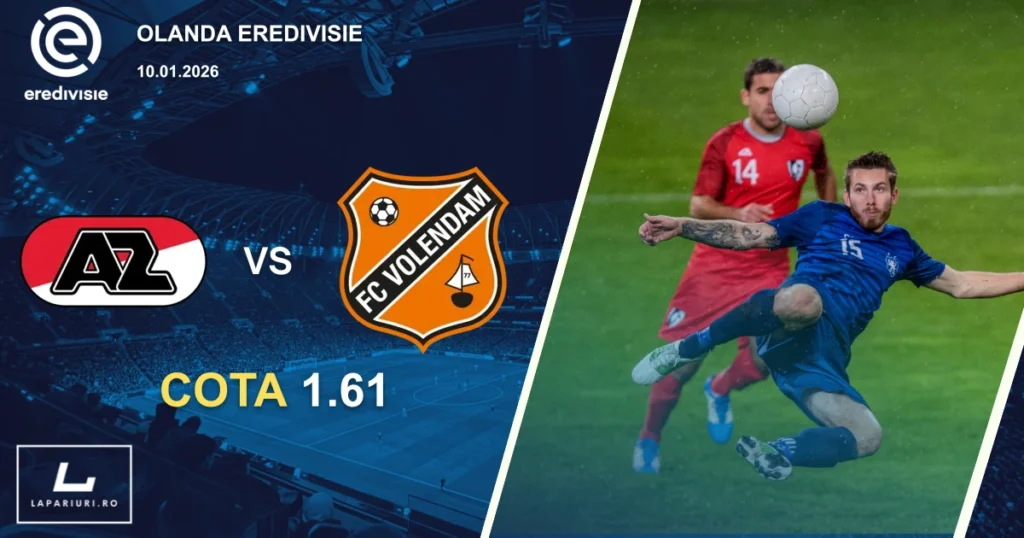 AZ Alkmaar_FC Volendam_ponturi_pariuri_fotbal_10012026