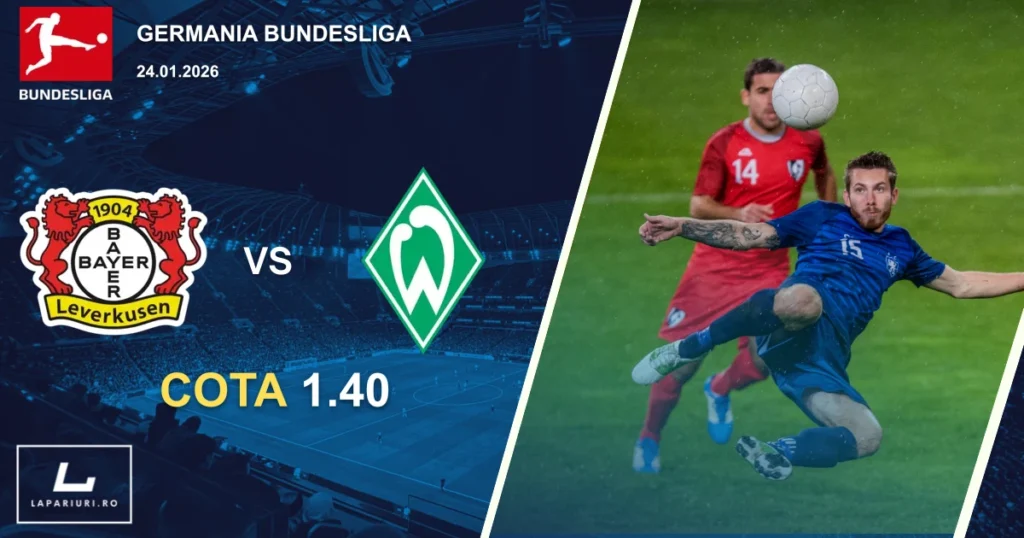 Bayer Leverkusen_Werder Bremen_ponturi_pariuri_fotbal_24012026