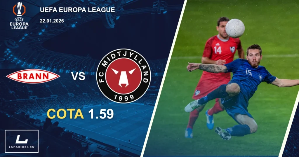 Brann_FC Midtjylland_ponturi_pariuri_fotbal_22012026