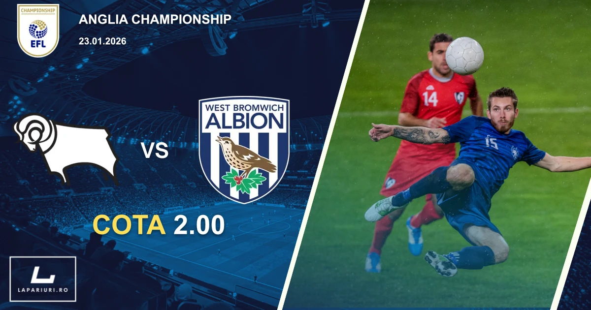 Derby County_West Bromwich Albion_ponturi_pariuri_fotbal_23012026