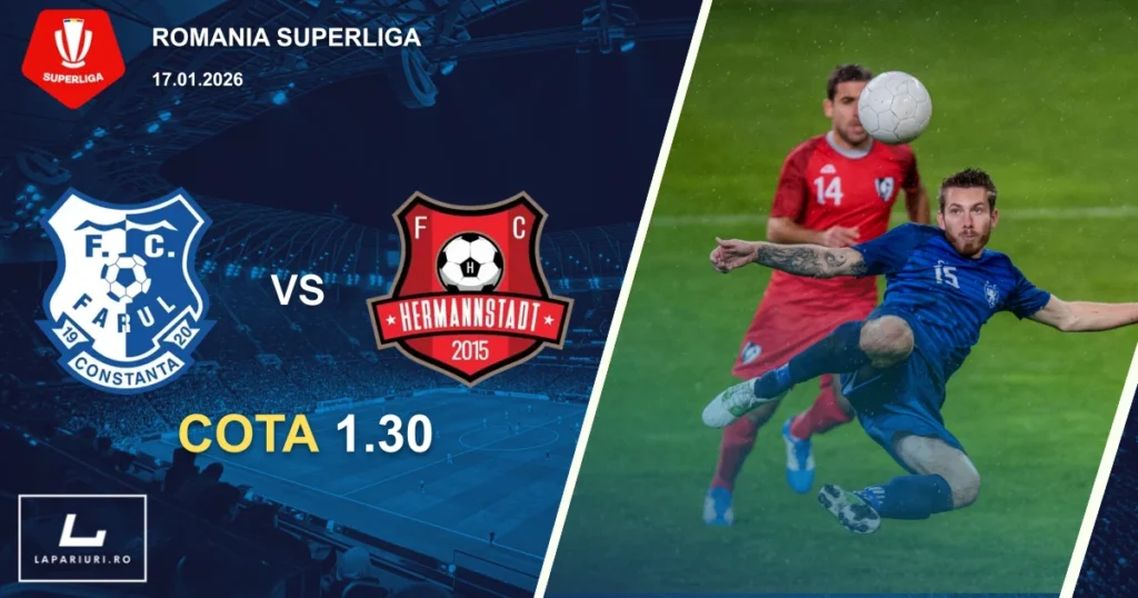Farul Constanta_Hermannstadt_ponturi_pariuri_fotbal_17012026