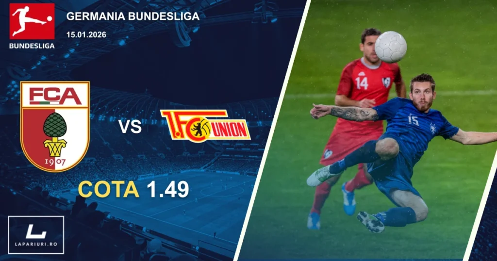 FC Augsburg_Union Berlin_ponturi_pariuri_fotbal_15012026