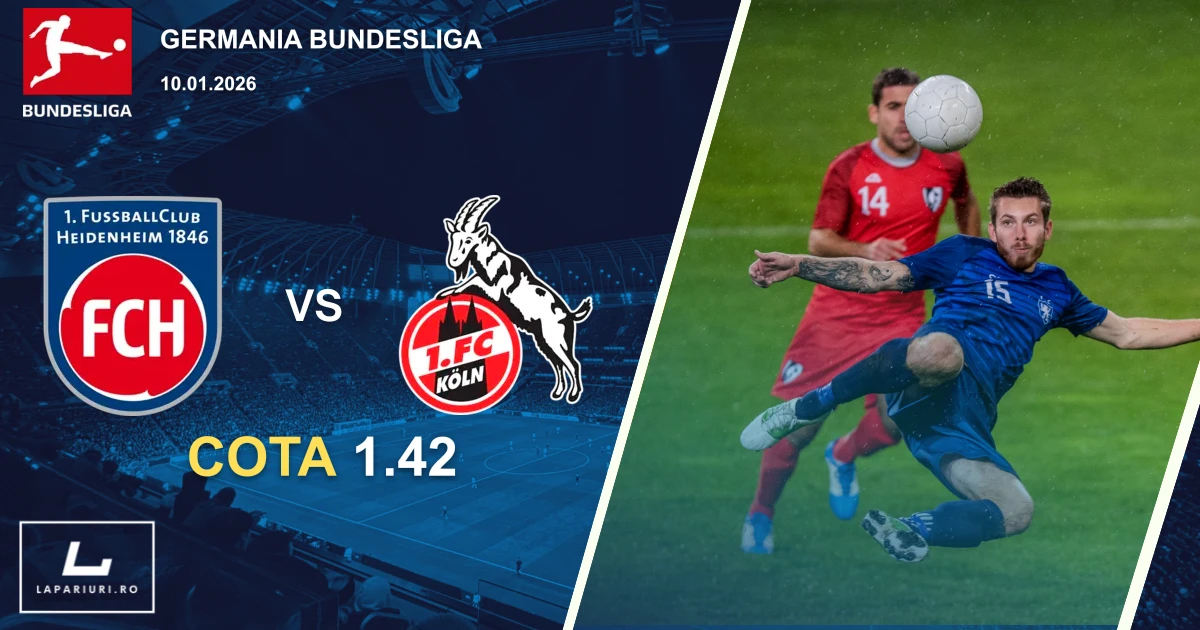 FC Heidenheim_FC Koln_ponturi_pariuri_fotbal_10012026