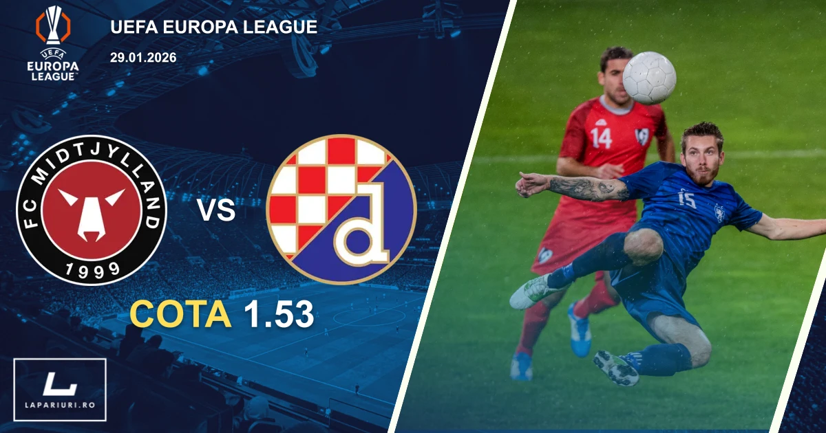FC Midtjylland_Dinamo Zagreb_ponturi_pariuri_fotbal_29012026