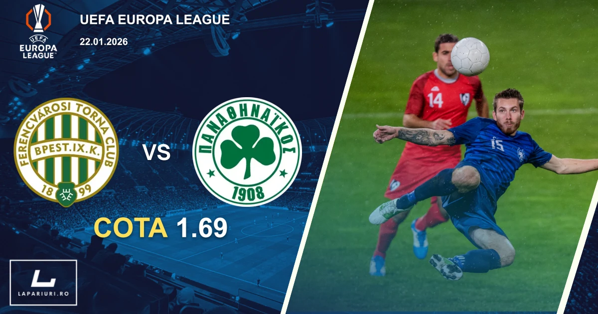 Ferencvaros_Panathinaikos_ponturi_pariuri_fotbal_22012026