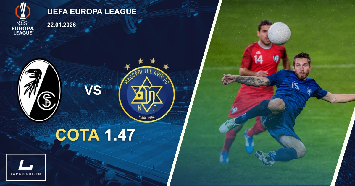 Freiburg_Maccabi Tel Aviv_ponturi_pariuri_fotbal_22012026