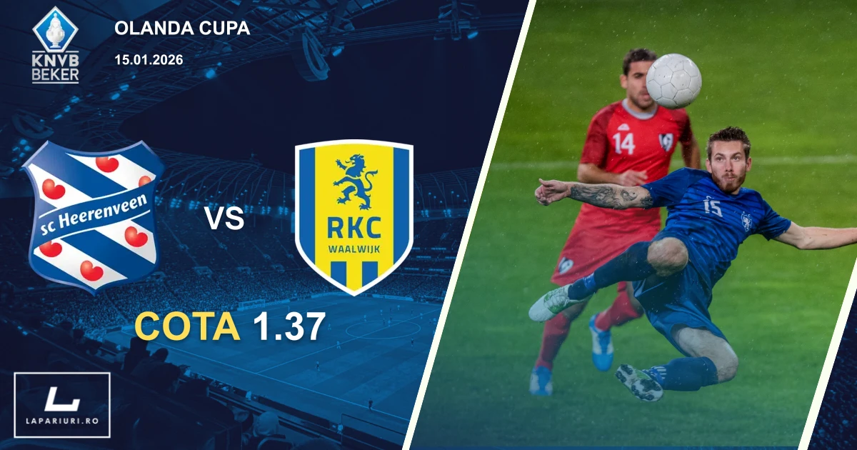 Heerenveen_RKC Waalwijk_ponturi_pariuri_fotbal_15012026