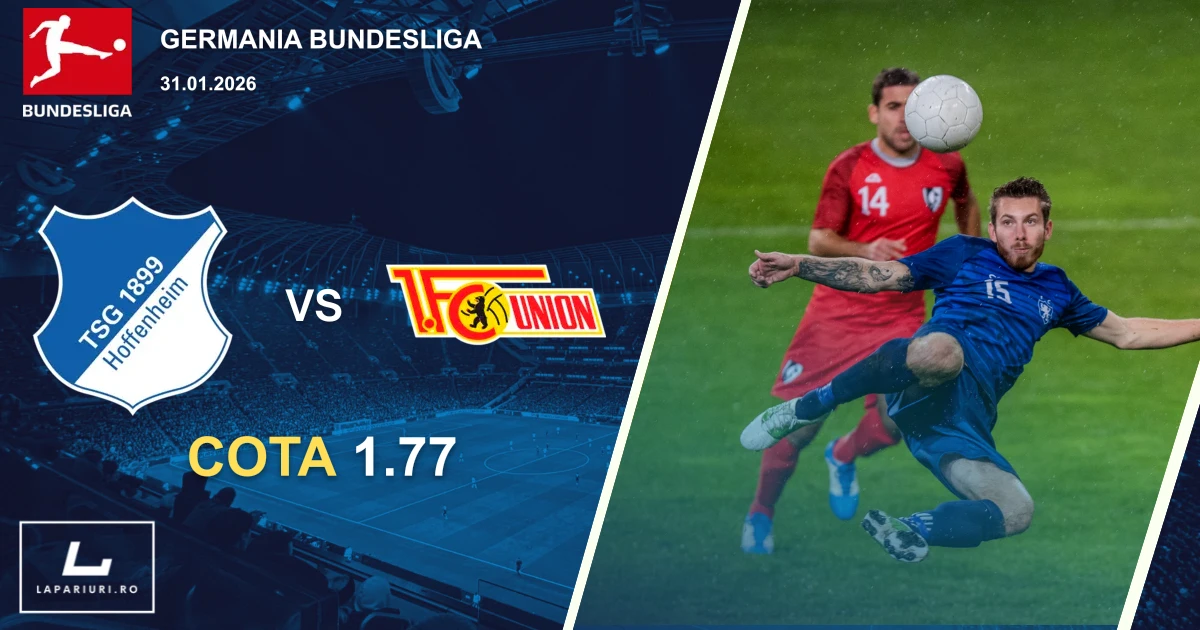 Hoffenheim_Union Berlin_ponturi_pariuri_fotbal_31012026