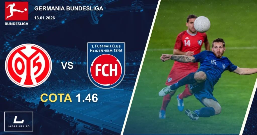 Mainz_FC Heidenheim_ponturi_pariuri_fotbal_13012026
