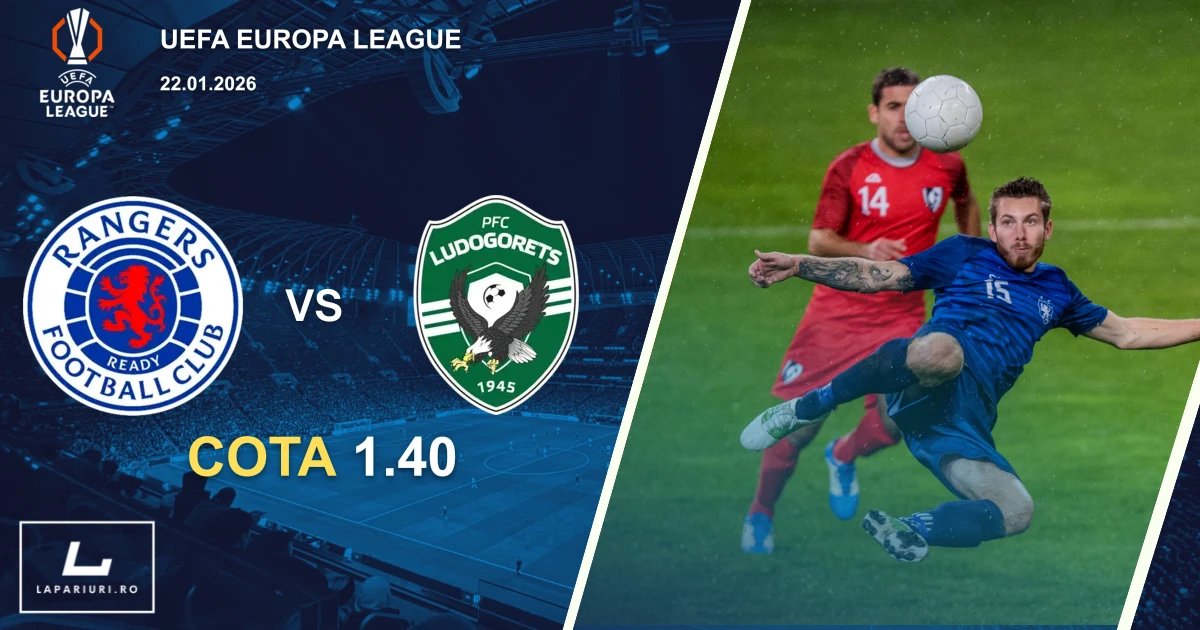 Rangers_Ludogorets Razgrad_ponturi_pariuri_fotbal_22012026