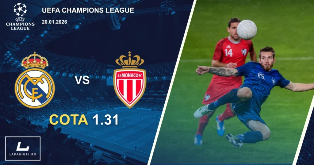 Real Madrid_Monaco_ponturi_pariuri_fotbal_20012026