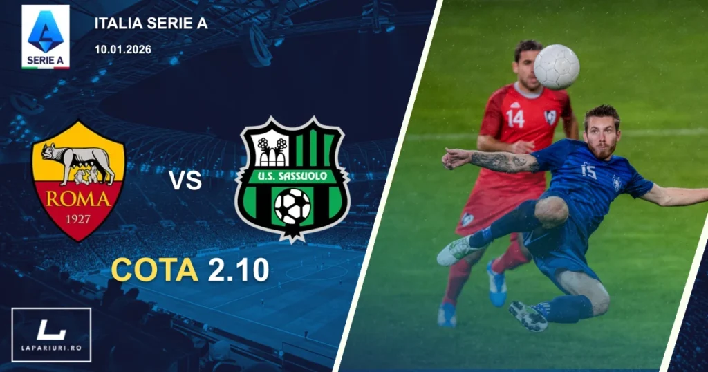 Roma_Sassuolo_ponturi_pariuri_fotbal_10012026