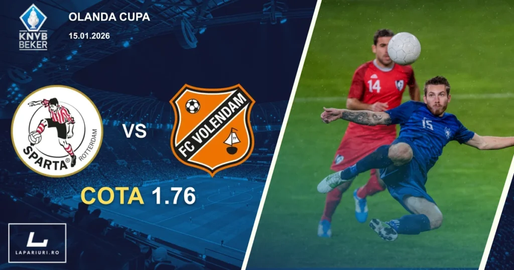 Sparta Rotterdam_FC Volendam_ponturi_pariuri_fotbal_15012026