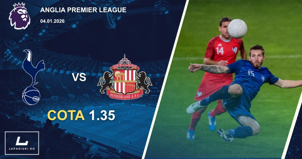 Tottenham Hotspur_Sunderland_ponturi_pariuri_fotbal_04012026