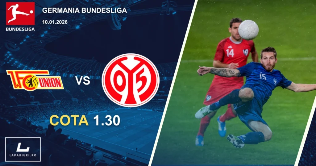 Union Berlin_Mainz_ponturi_pariuri_fotbal_10012026