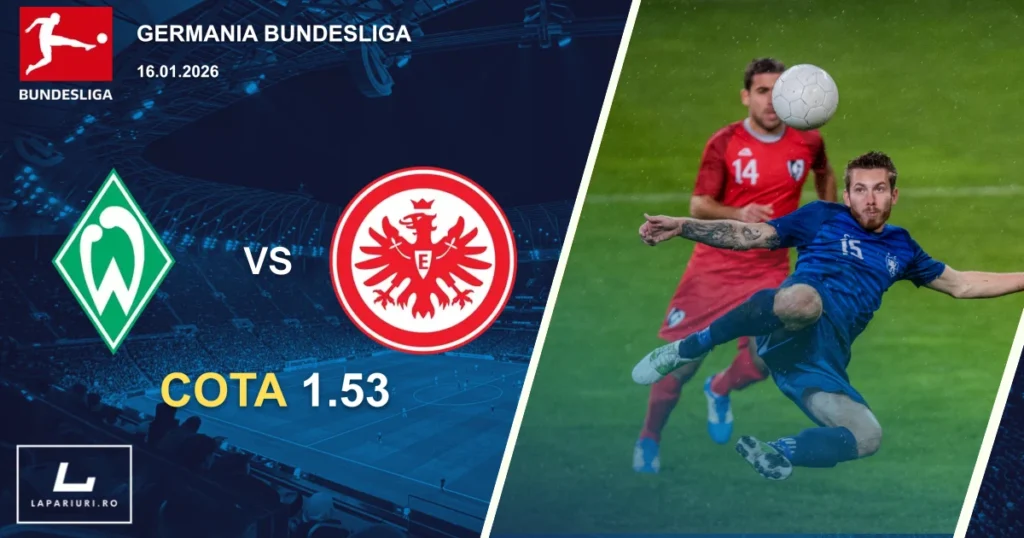 Werder Bremen_Eintracht Frankfurt_ponturi_pariuri_fotbal_16012026