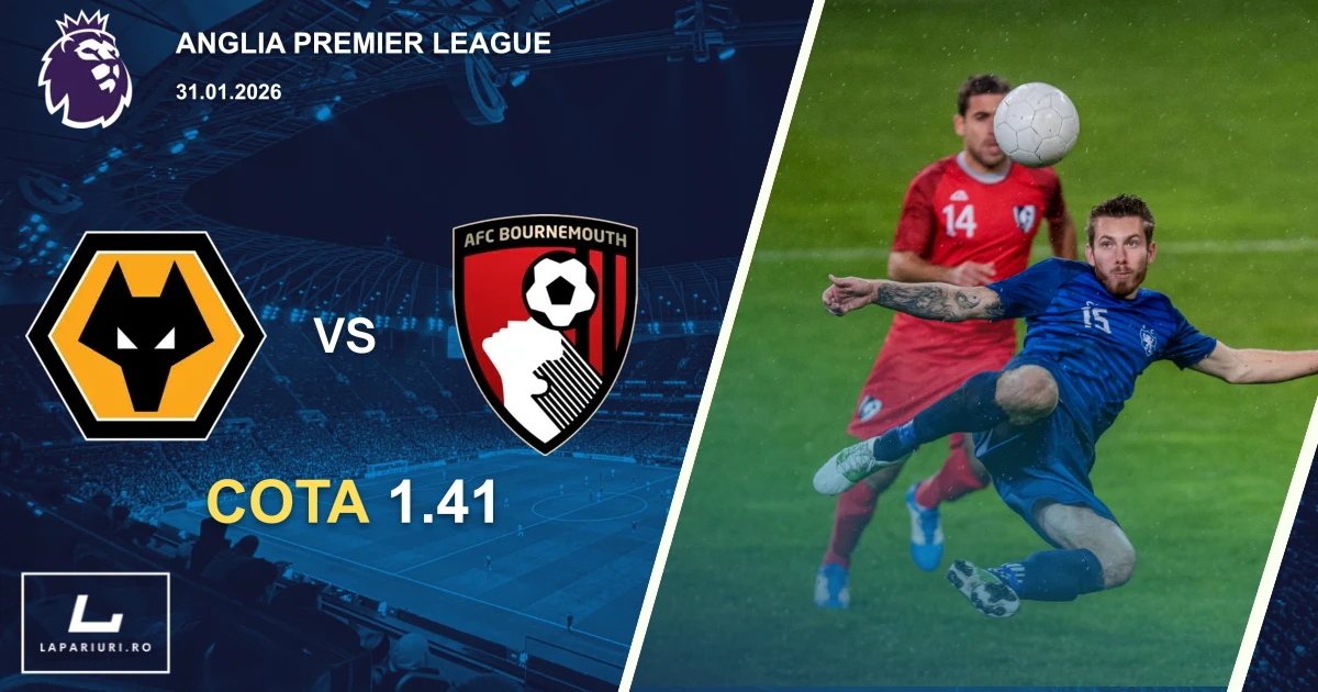Wolverhampton Wanderers_Bournemouth_ponturi_pariuri_fotbal_31012026