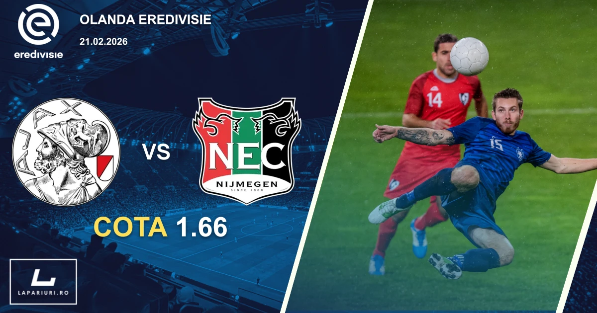 Ajax_NEC Nijmegen_ponturi_pariuri_fotbal_21022026