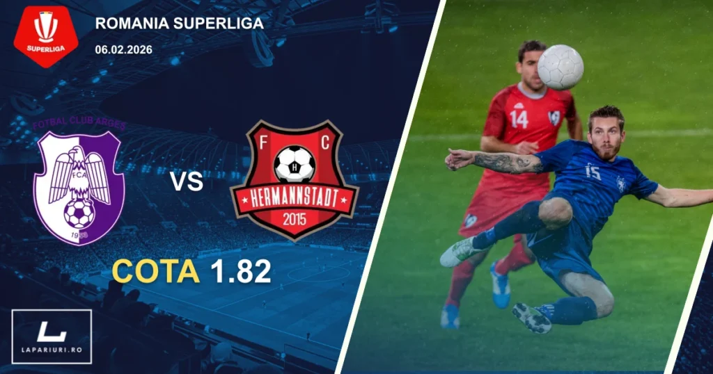 Arges Pitesti_Hermannstadt_ponturi_pariuri_fotbal_06022026