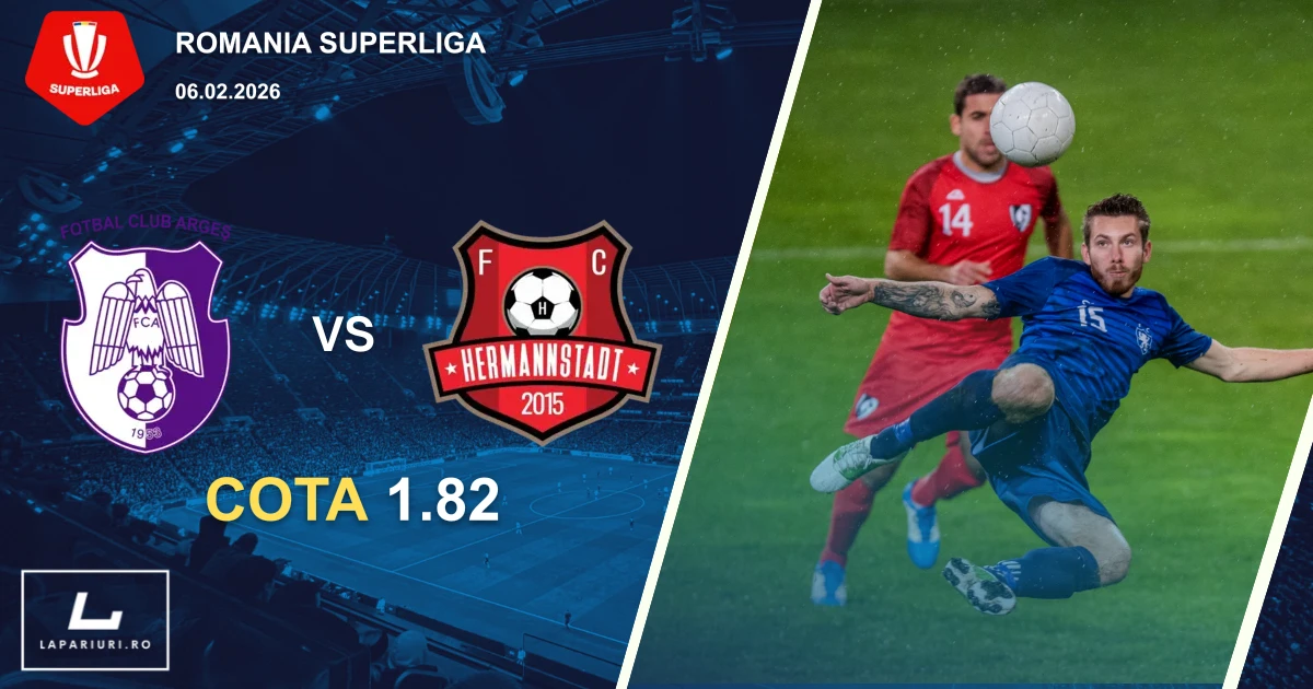 Arges Pitesti_Hermannstadt_ponturi_pariuri_fotbal_06022026