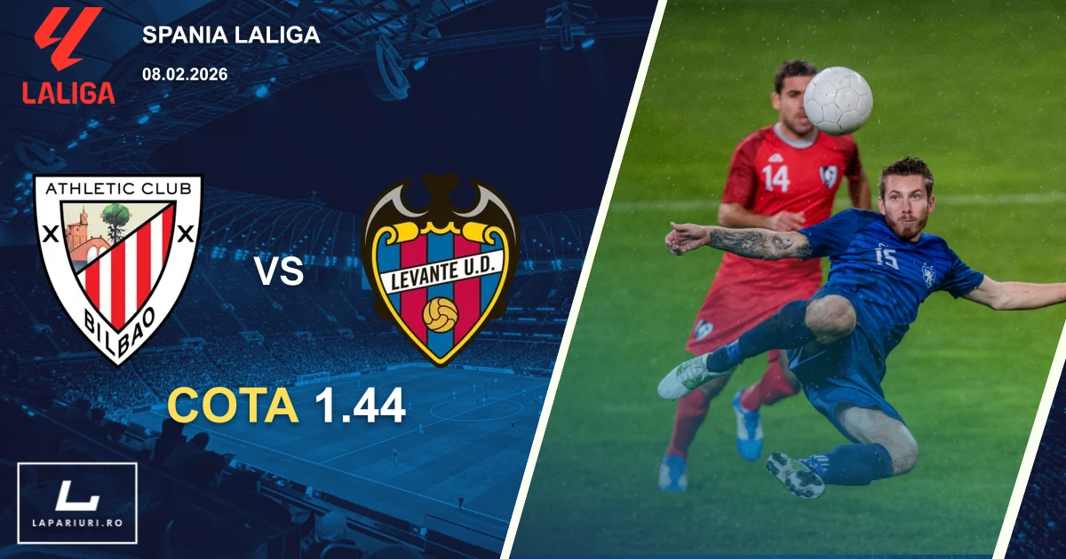 Athletic Bilbao_Levante_ponturi_pariuri_fotbal_08022026