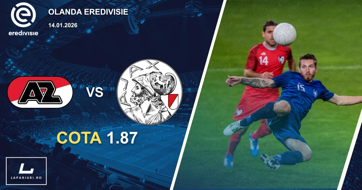 AZ Alkmaar_Ajax_ponturi_pariuri_fotbal_14012026