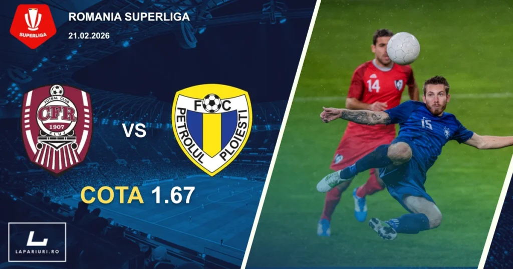 CFR Cluj_Petrolul Ploiesti_ponturi_pariuri_fotbal_21022026
