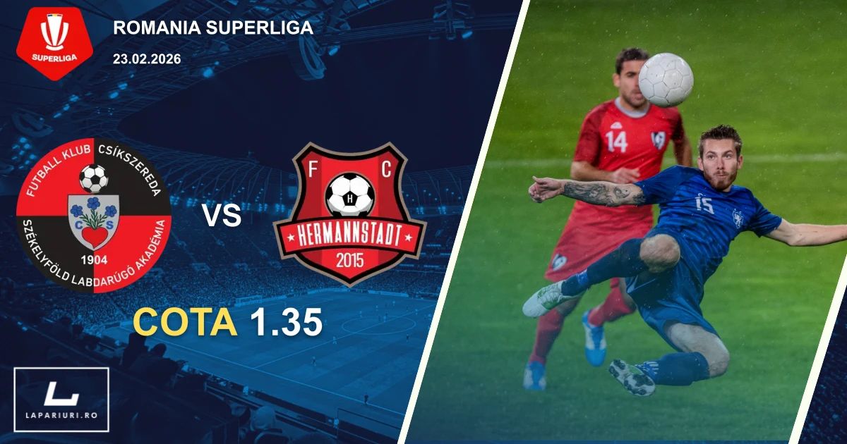 Csikszereda Miercurea Ciuc_Hermannstadt_ponturi_pariuri_fotbal_23022026