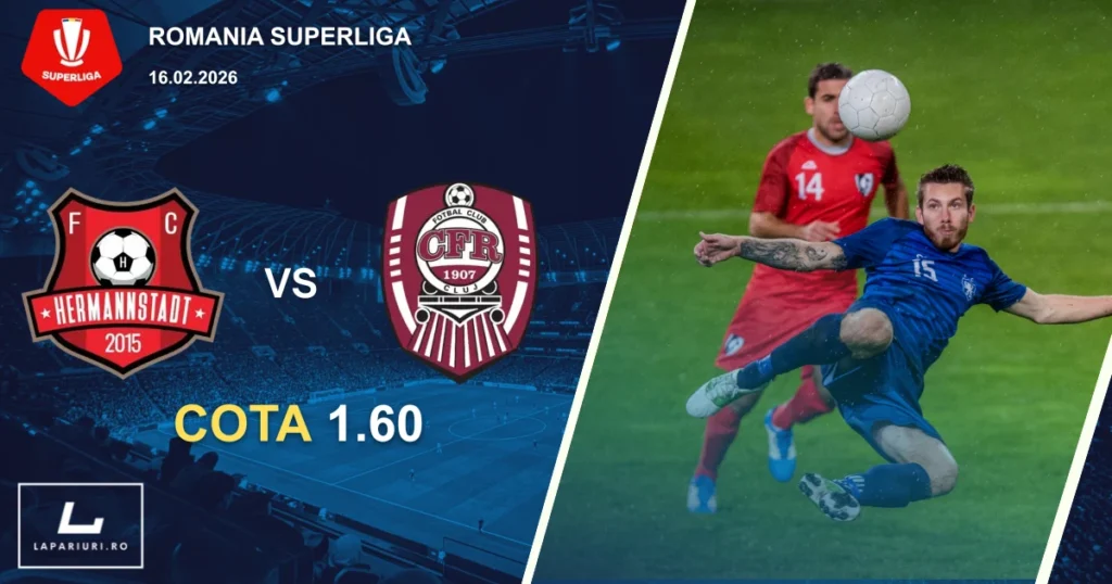 Hermannstadt_CFR Cluj_ponturi_pariuri_fotbal_16022026