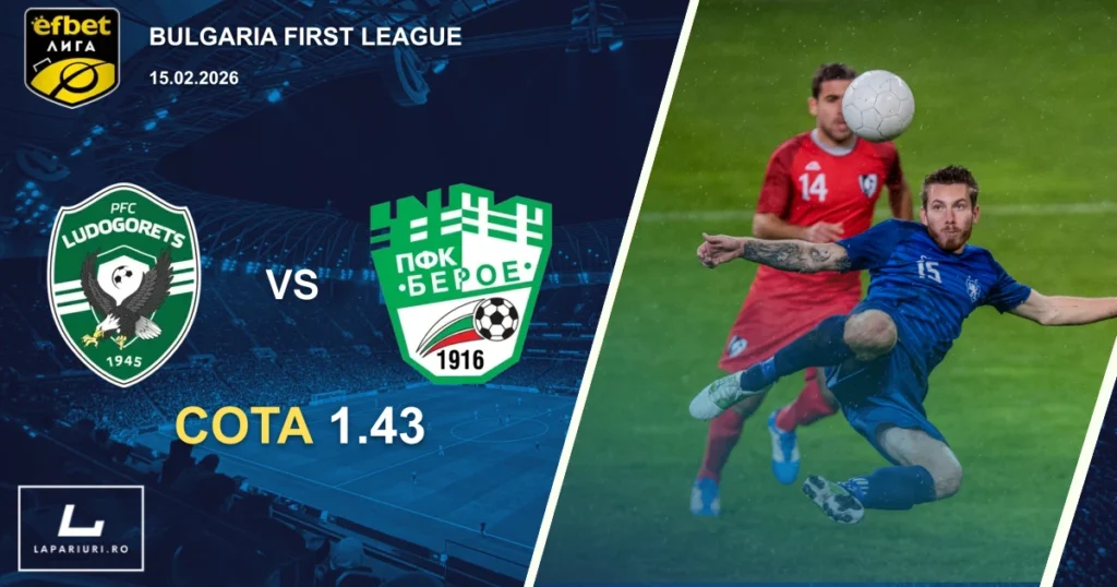 Ludogorets Razgrad_Beroe_ponturi_pariuri_fotbal_15022026