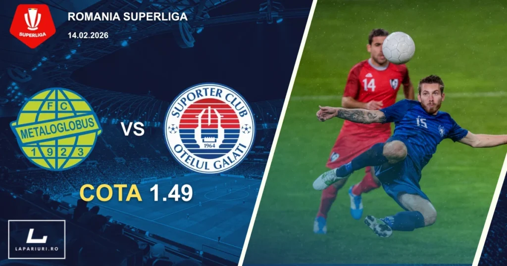 Metaloglobus Bucuresti_Otelul Galati_ponturi_pariuri_fotbal_14022026