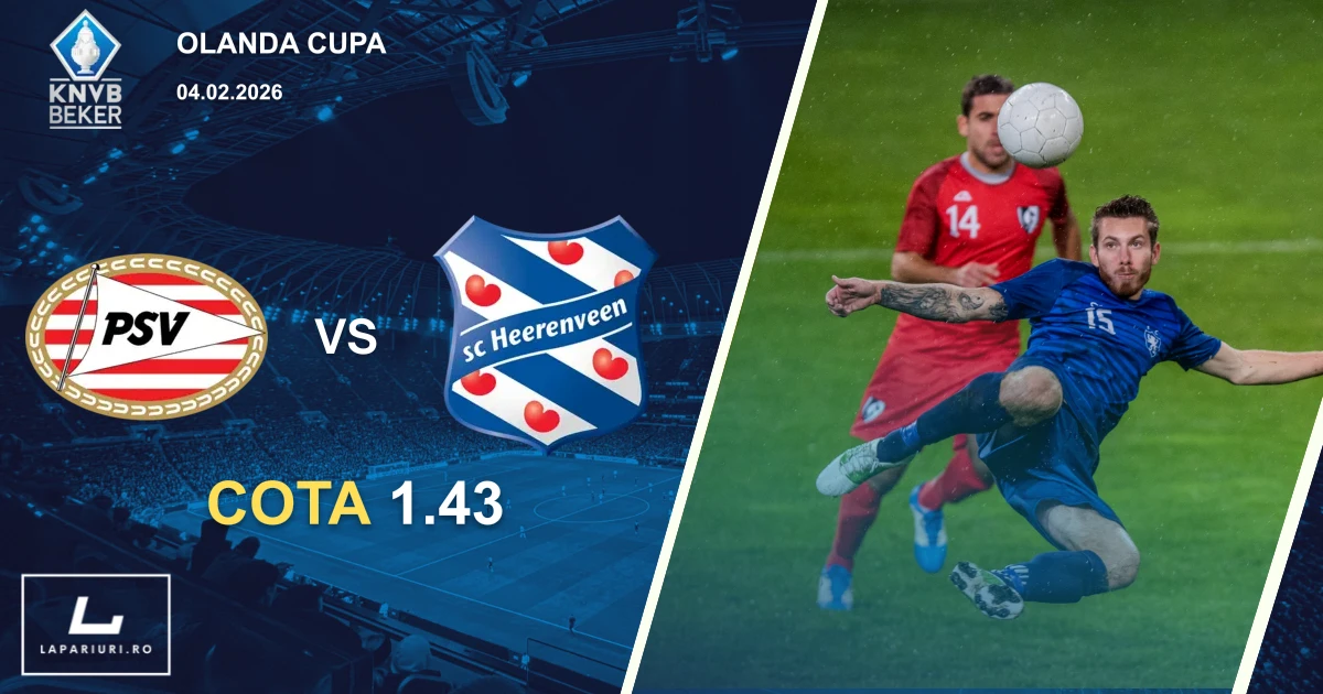 PSV Eindhoven_Heerenveen_ponturi_pariuri_fotbal_04022026