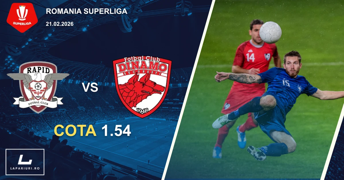Rapid Bucuresti_Dinamo Bucuresti_ponturi_pariuri_fotbal_21022026
