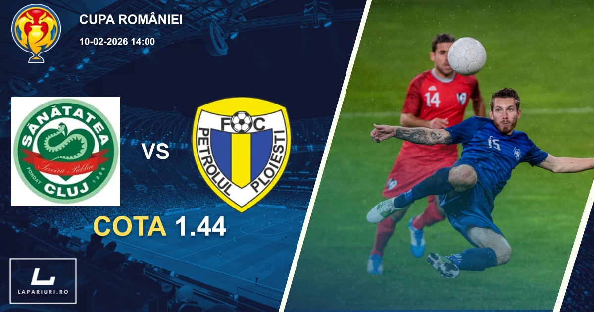 Sănătatea Cluj_Petrolul Ploiesti_ponturi_pariuri_fotbal_10-02-2026