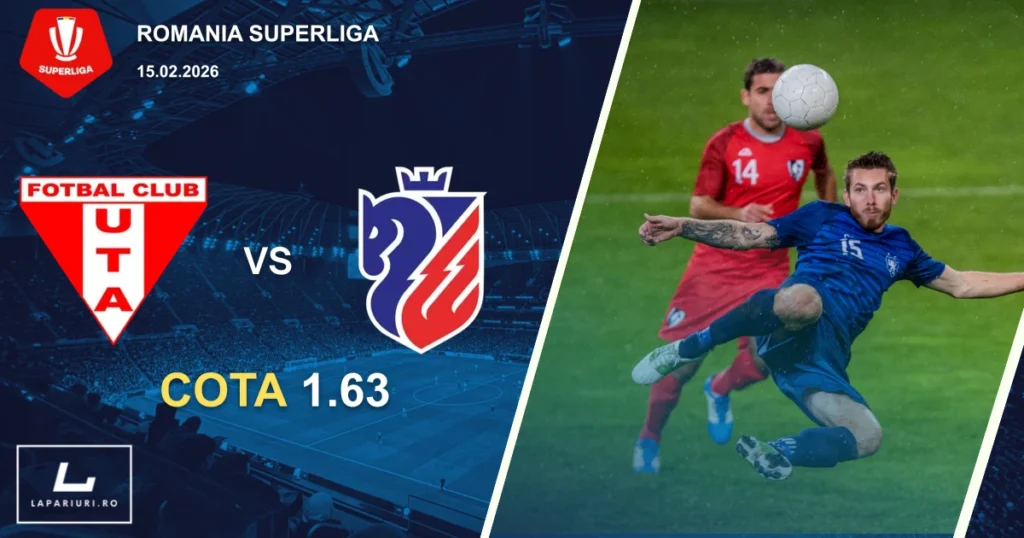 UTA Arad_Botosani_ponturi_pariuri_fotbal_15022026