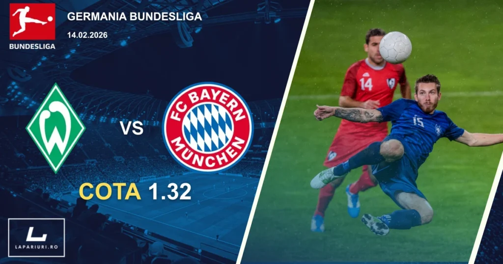 Werder Bremen_Bayern Munich_ponturi_pariuri_fotbal_14022026