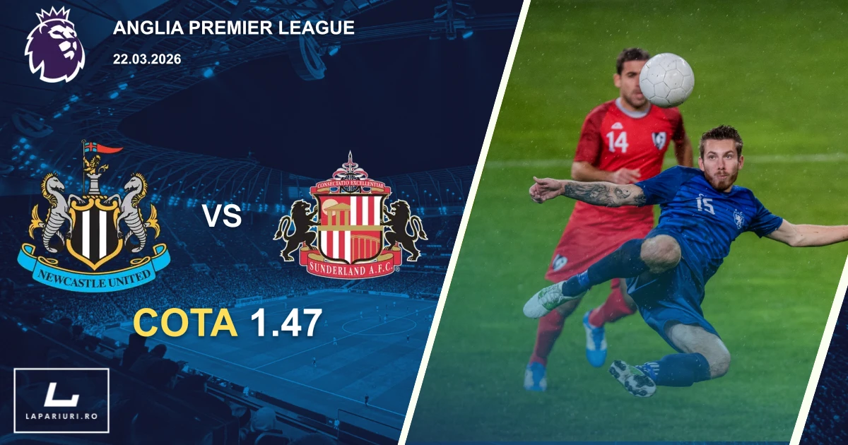 Newcastle United_Sunderland_ponturi_pariuri_fotbal_22032026