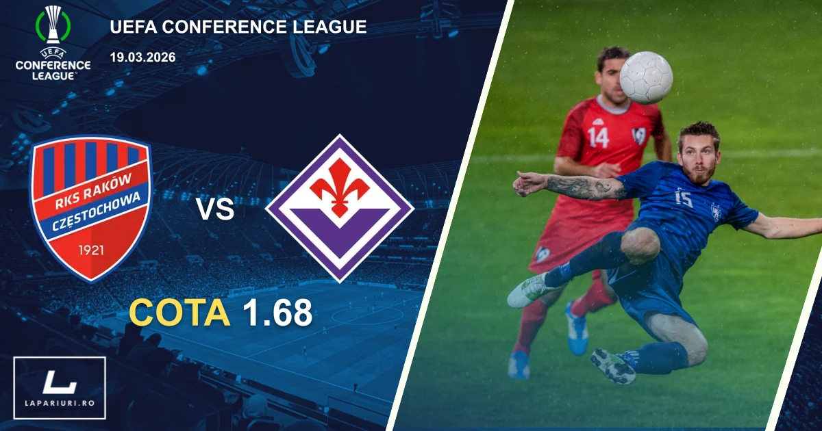 Rakow Czestochowa_Fiorentina_ponturi_pariuri_fotbal_19032026