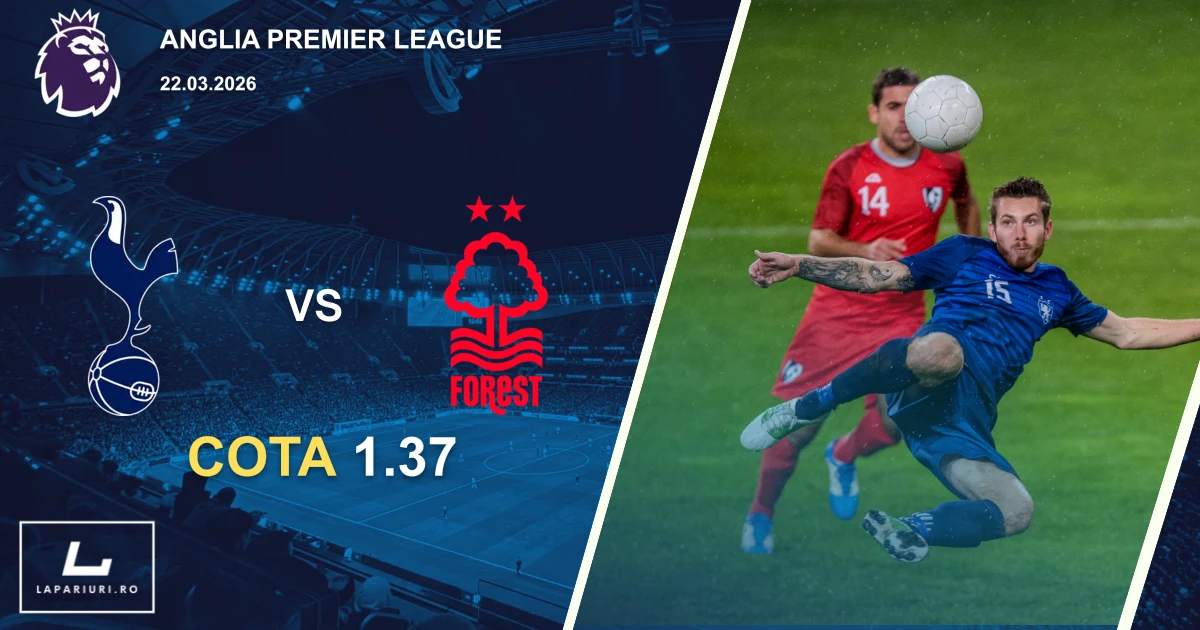 Tottenham Hotspur_Nottingham Forest_ponturi_pariuri_fotbal_22032026