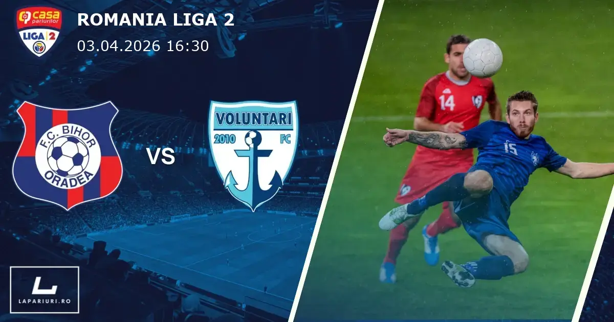 Bihor Oradea_Voluntari_ponturi_pariuri_fotbal_03042026