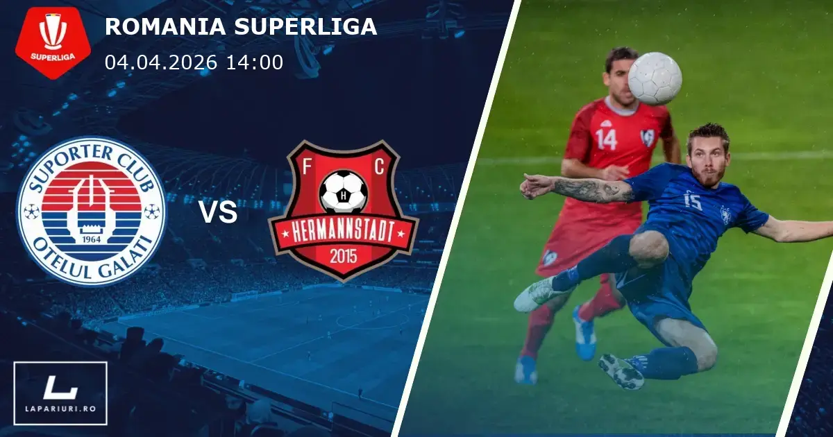 Otelul Galati_Hermannstadt_ponturi_pariuri_fotbal_04042026