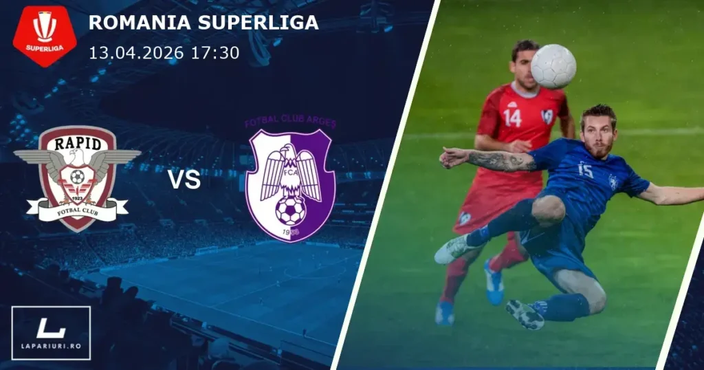Rapid Bucuresti_Arges Pitesti_ponturi_pariuri_fotbal_13042026