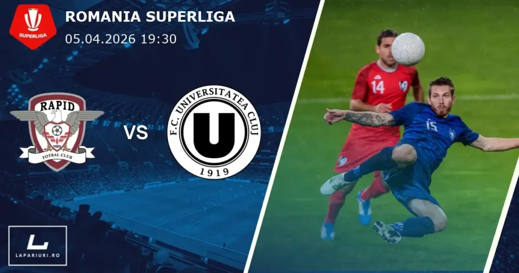 Rapid Bucuresti_Universitatea Cluj_ponturi_pariuri_fotbal_05042026
