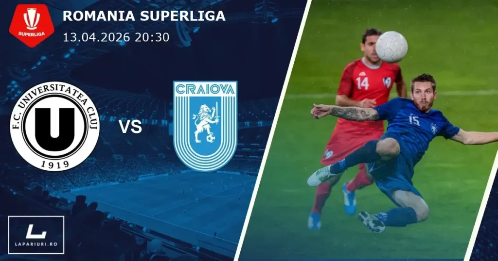 Universitatea Cluj_Universitatea Craiova_ponturi_pariuri_fotbal_13042026