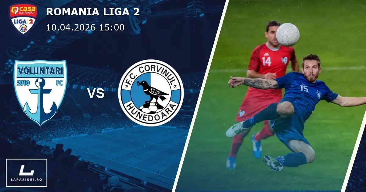 Voluntari_Corvinul Hunedoara_ponturi_pariuri_fotbal_10042026