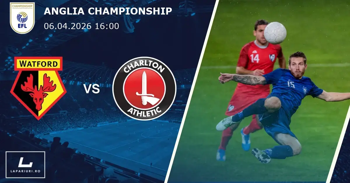 Watford_Charlton Athletic_ponturi_pariuri_fotbal_06042026