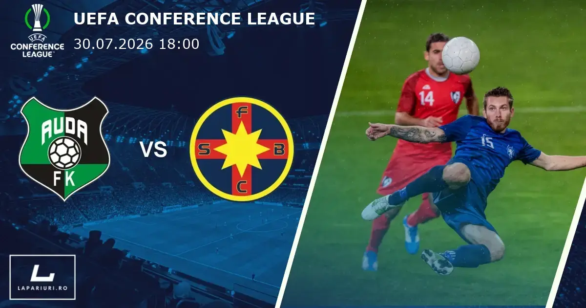 Auda Kekava_FCSB_ponturi_pariuri_fotbal_30072026