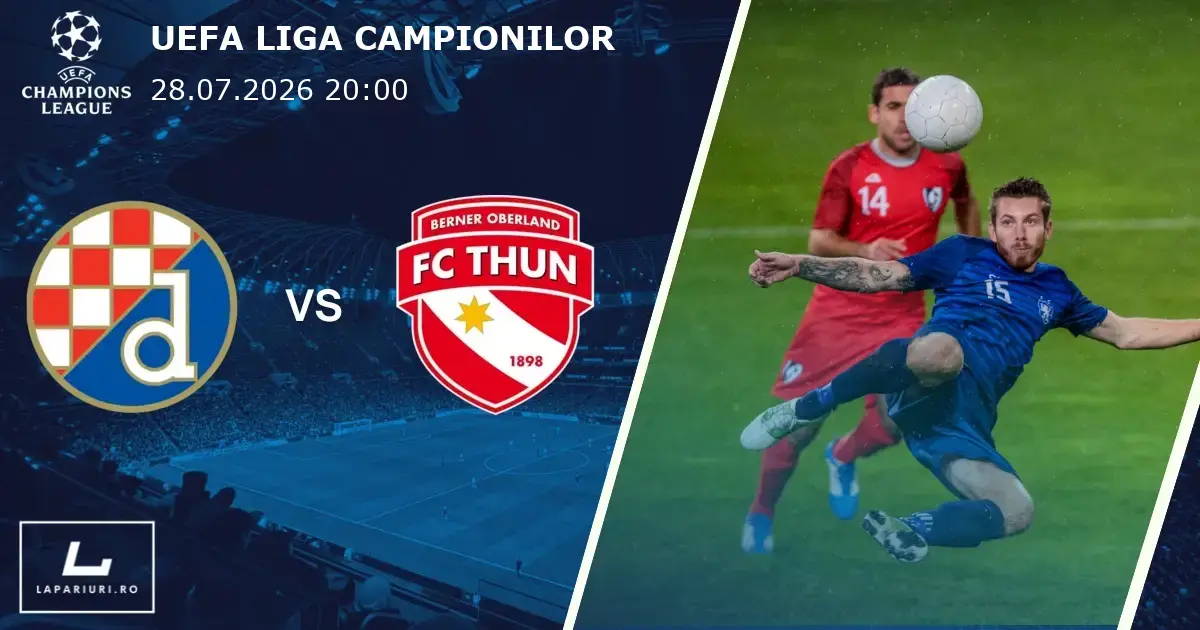 Dinamo Zagreb_Thun_ponturi_pariuri_fotbal_28072026