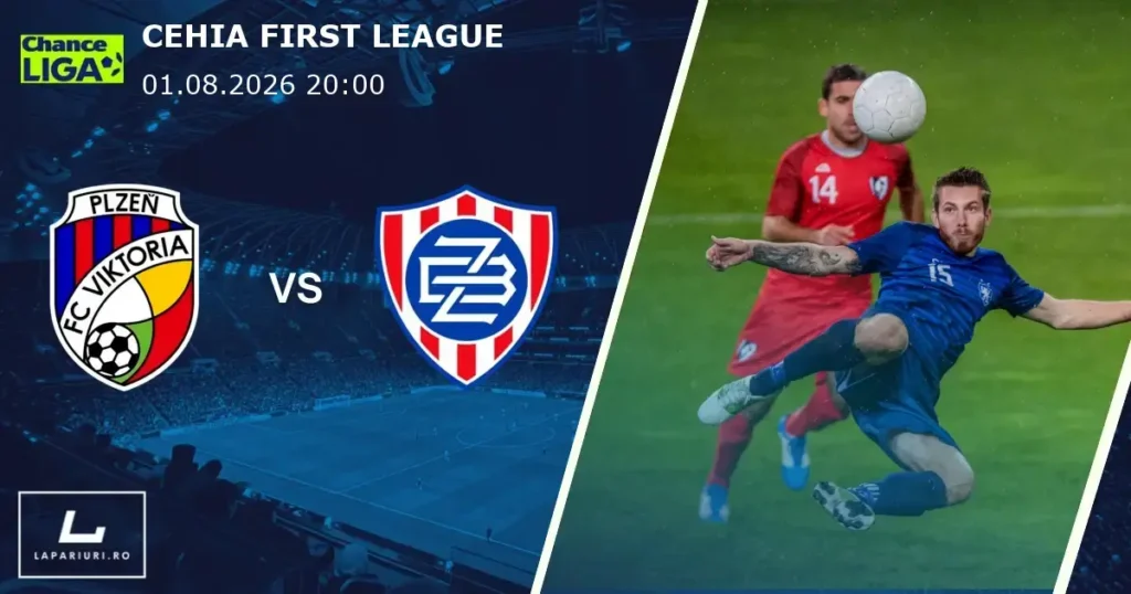 Viktoria Plzen_Zbrojovka Brno_ponturi_pariuri_fotbal_01082026
