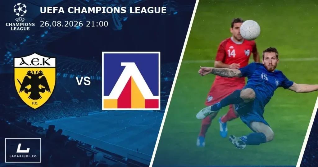 AEK Athens_Levski Sofia_ponturi_pariuri_fotbal_26082026